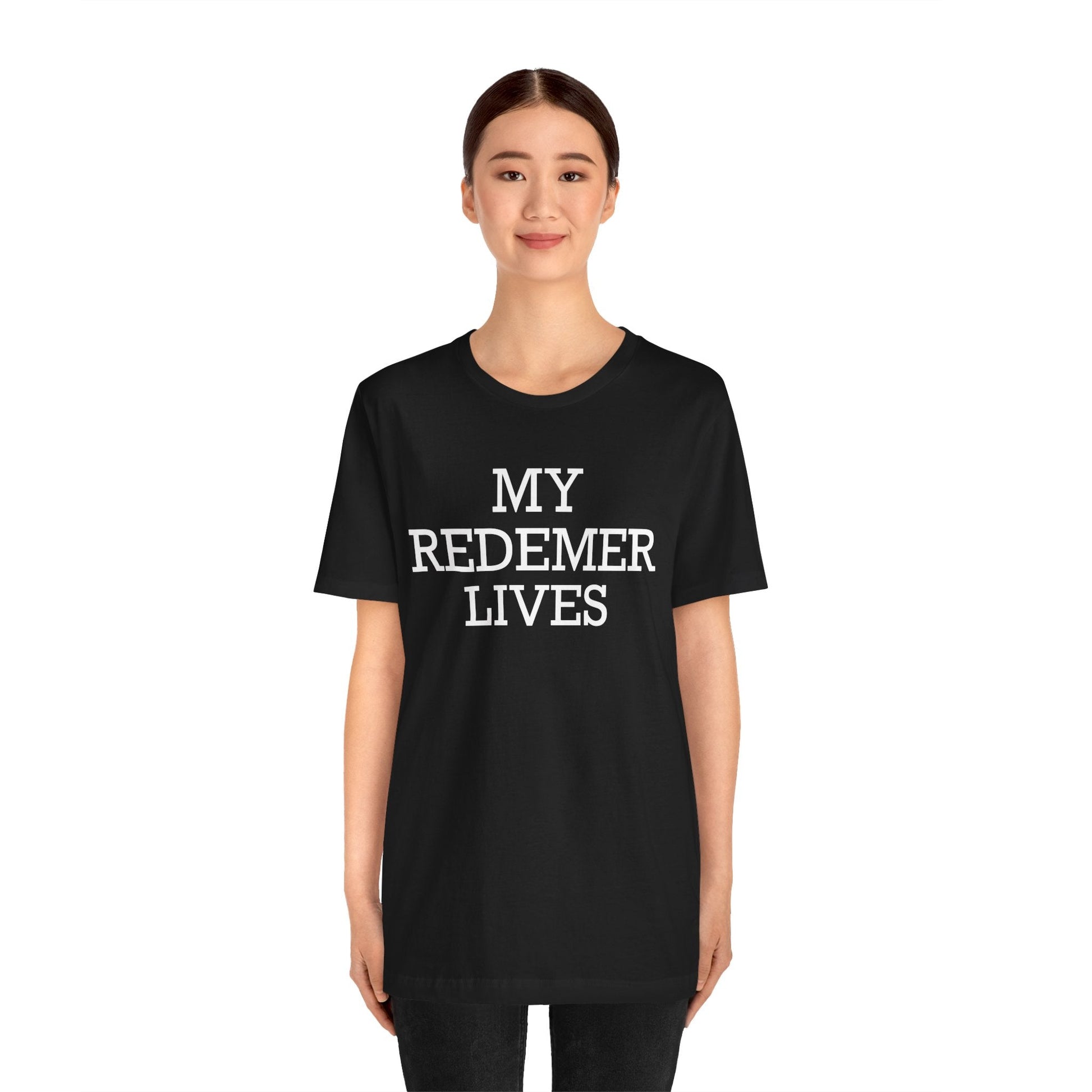 My Redemer Lives Short Sleeve Tee - Kingdom Culture Threads