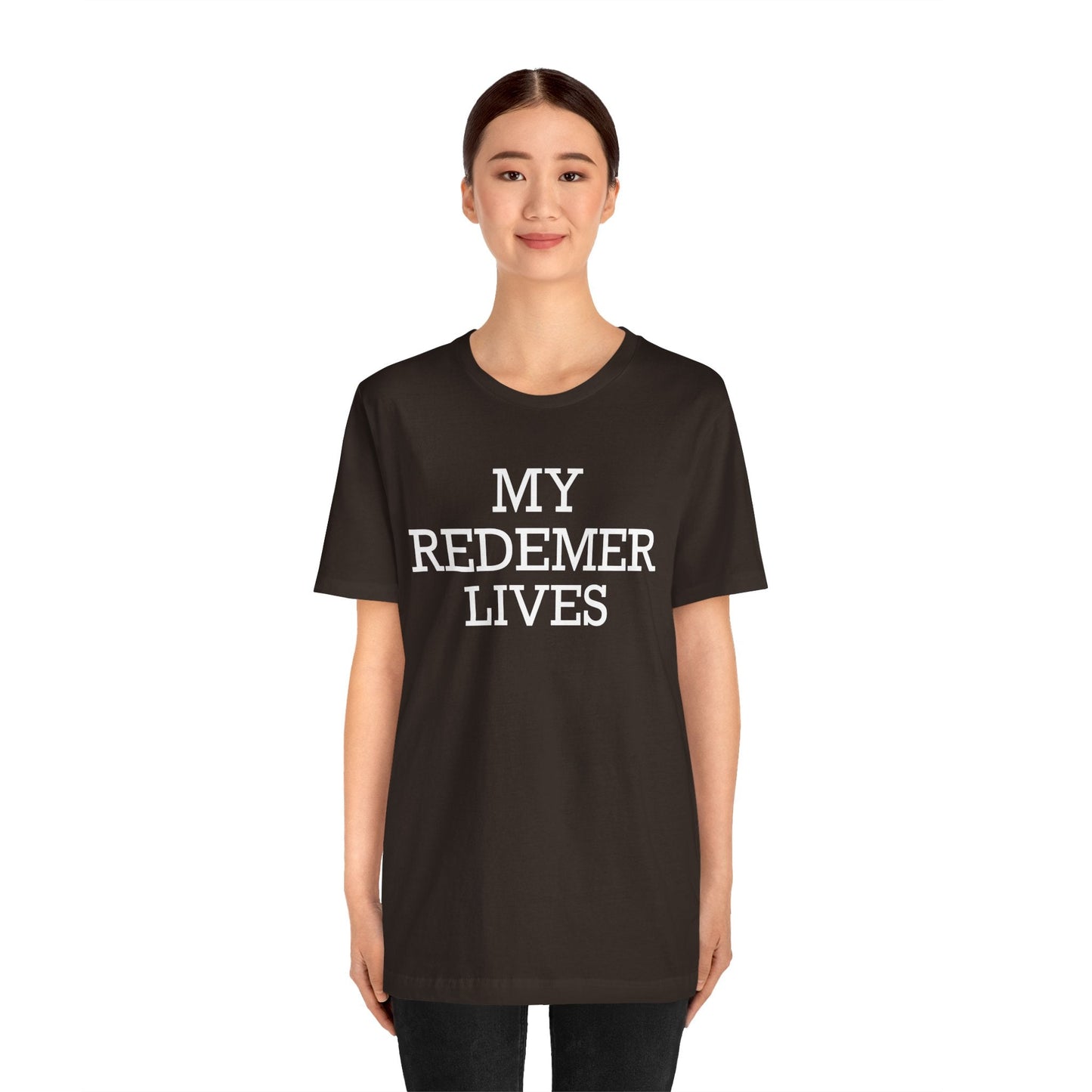 My Redemer Lives Short Sleeve Tee - Kingdom Culture Threads