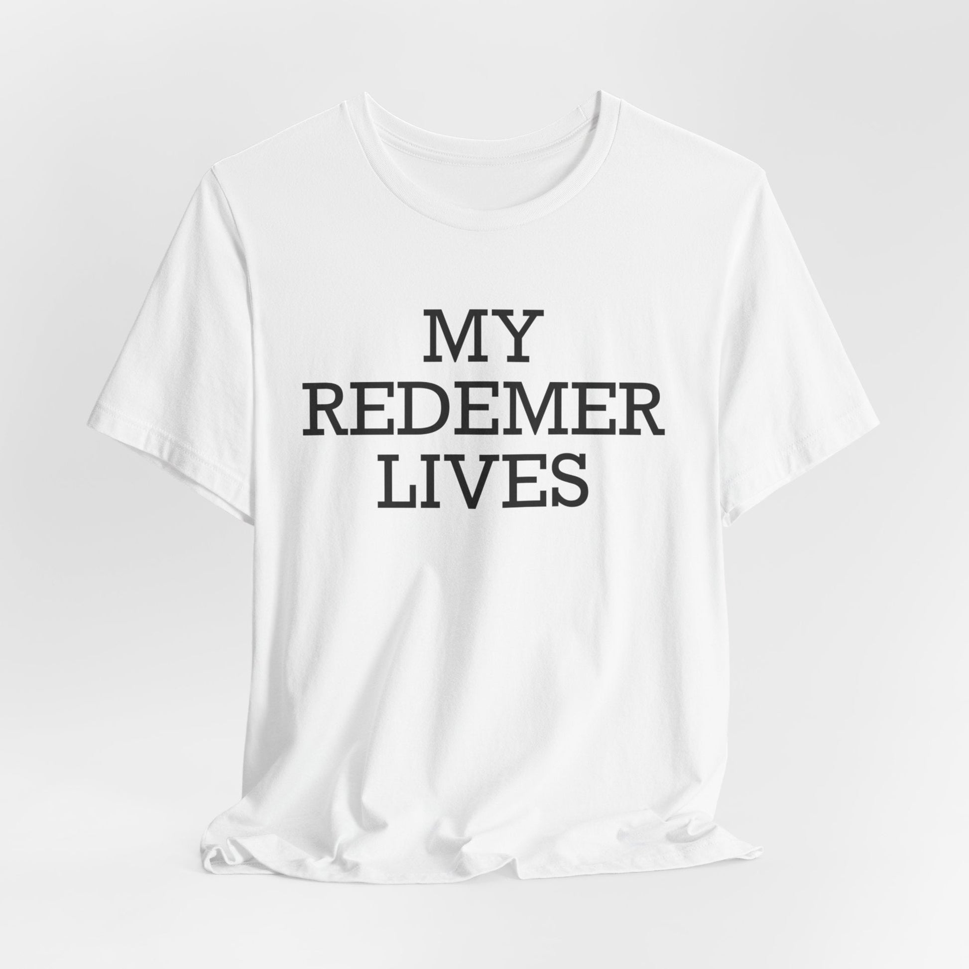 My Redemer Lives Short Sleeve Tee - Kingdom Culture Threads