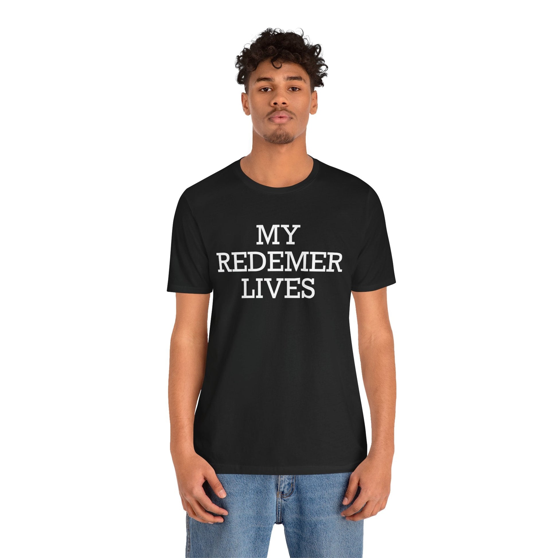 My Redemer Lives Short Sleeve Tee - Kingdom Culture Threads