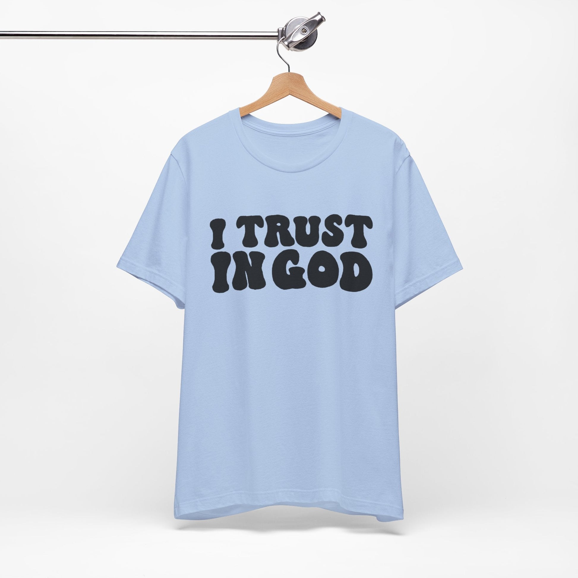 Trust In GodJersey Short Sleeve Tee - Kingdom Culture Threads