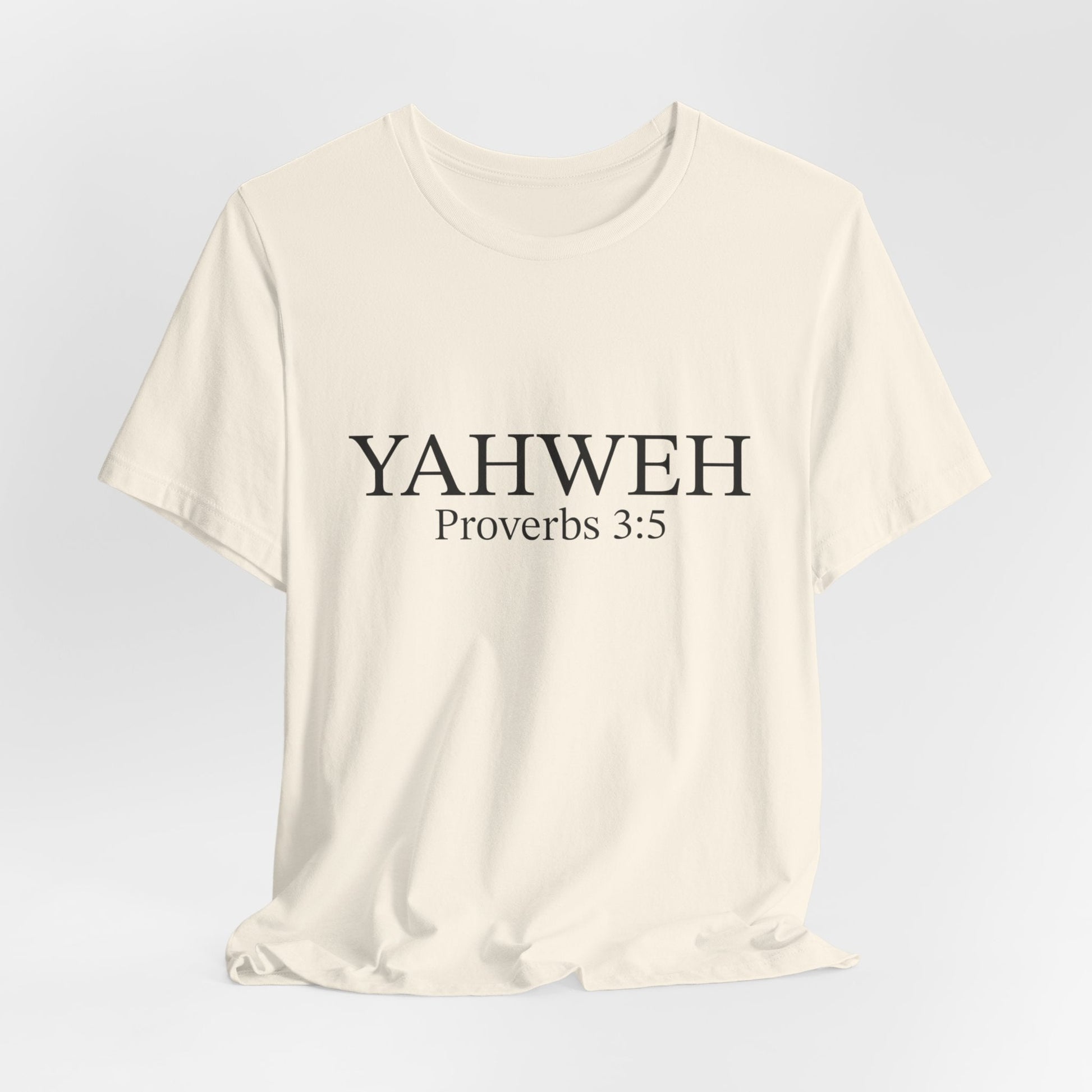 Trust Yahweh Short Sleeve Tee - Kingdom Culture Threads