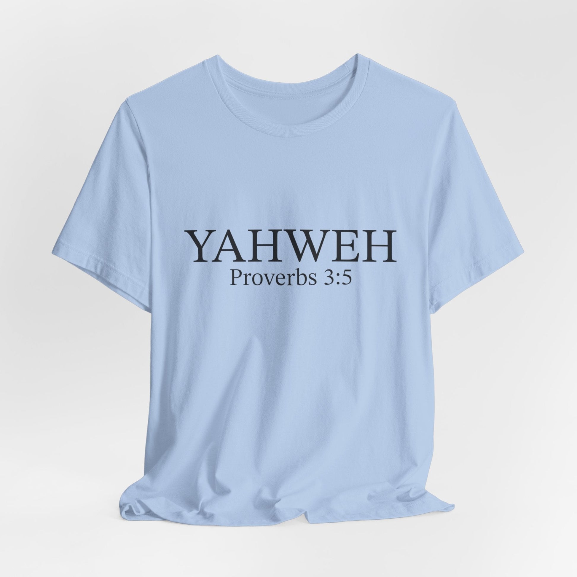 Trust Yahweh Short Sleeve Tee - Kingdom Culture Threads