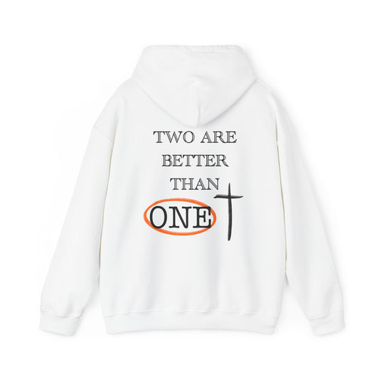 Two are better than one Heavy Blend™ Hooded Sweatshirt - Kingdom Culture Threads